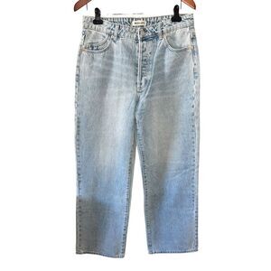 Revolve Rollas 9 Stevie relaxed jeans beach worn vintage blue straight denim